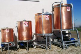 dinamizzatori da 30 60 120 e 240 litri